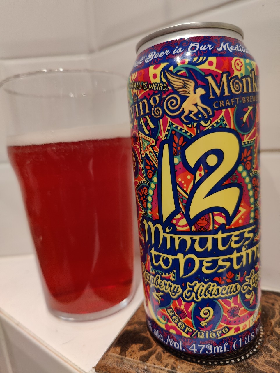 12 Minutes to Destiny: Raspberry Hibiscus Lager, Canada