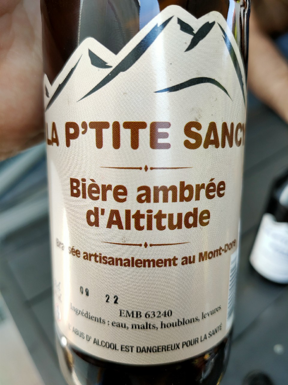 La P'tite Sancy Ambrée, France