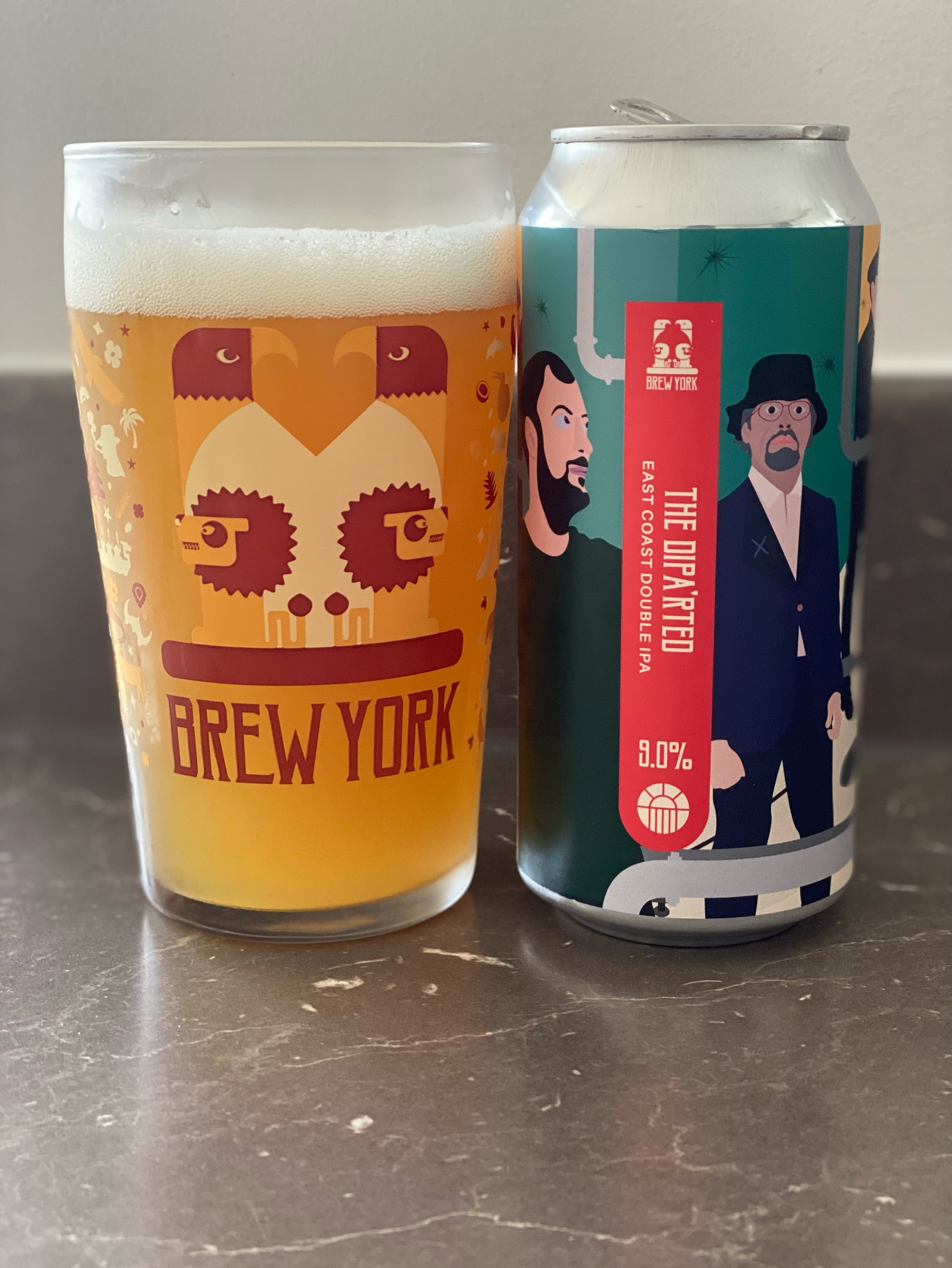 the dipa'rted, England