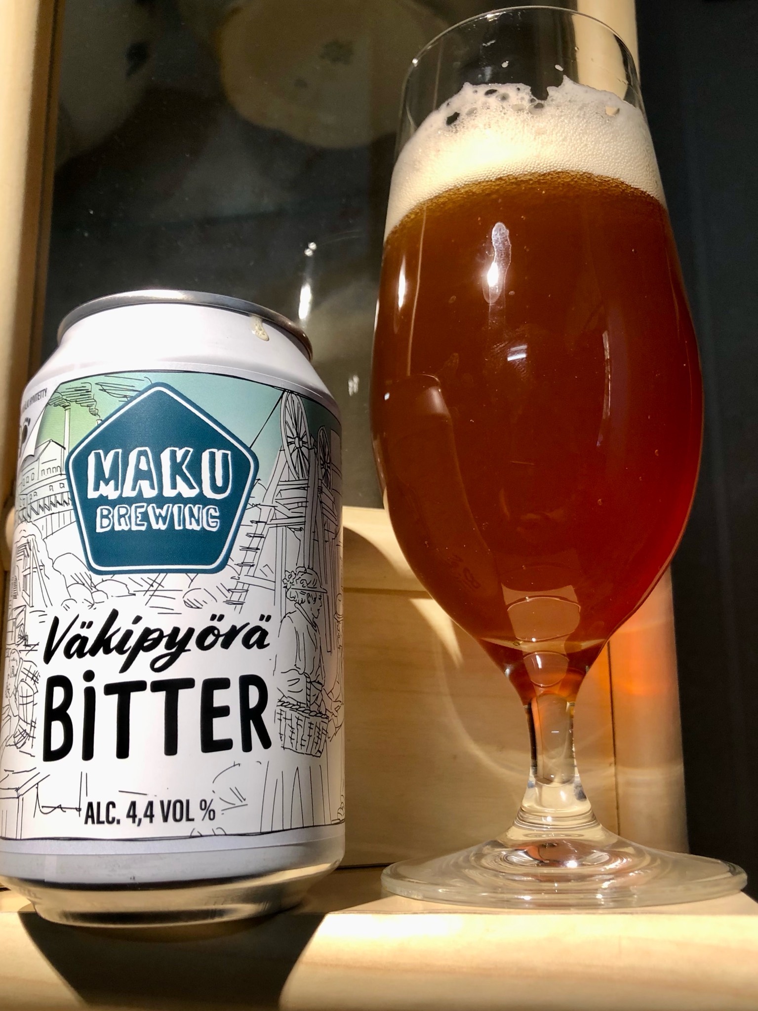 Väkipyörä Bitter, Finland