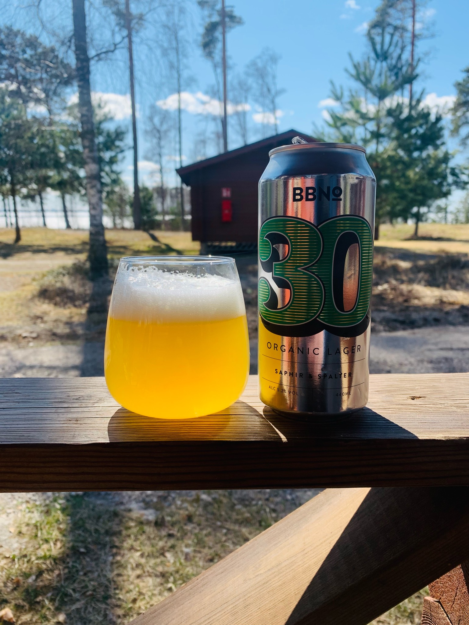 30 Organic Lager - Saphir & Spalter, England