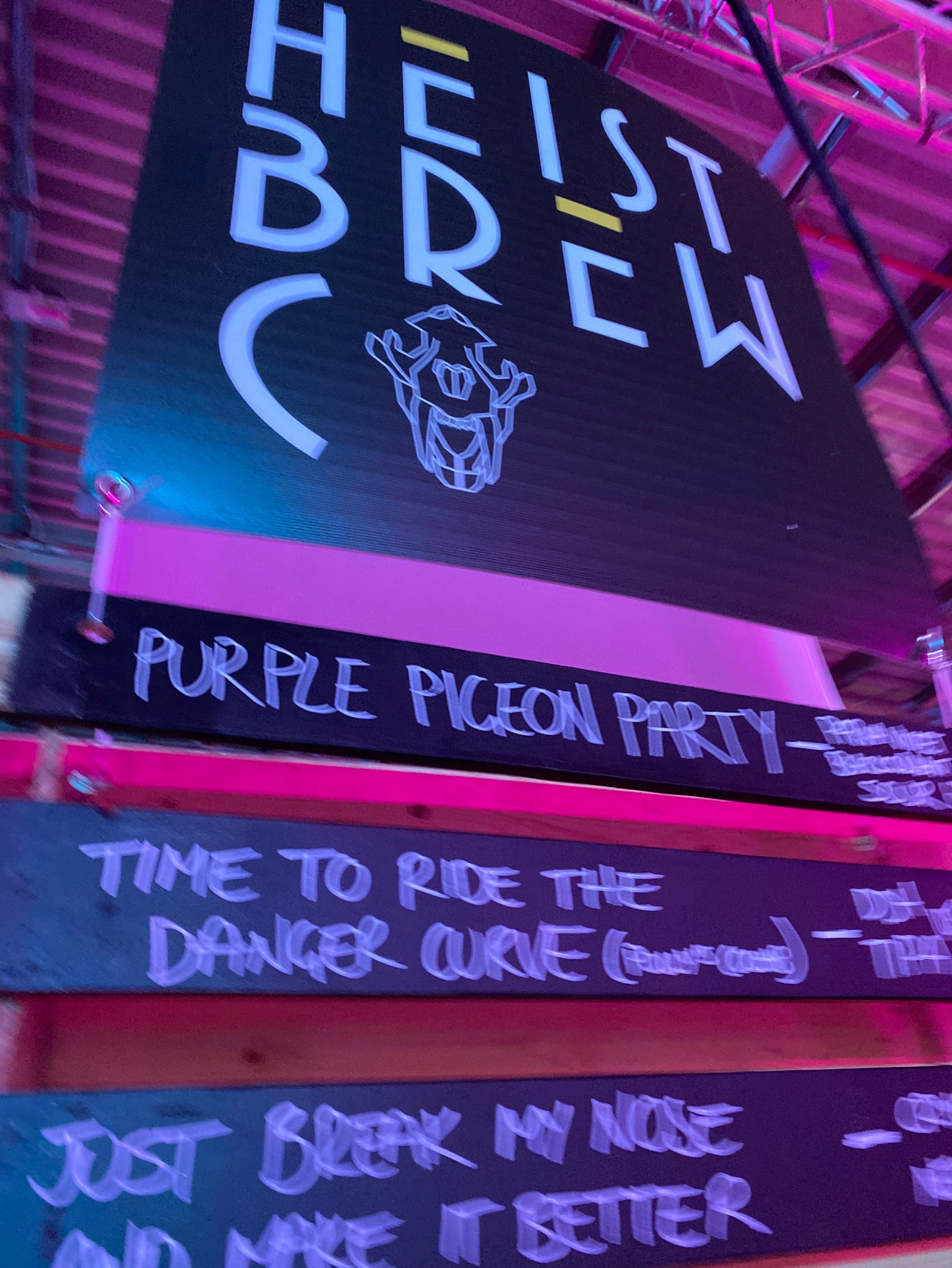 Purple Pigeon Party, England