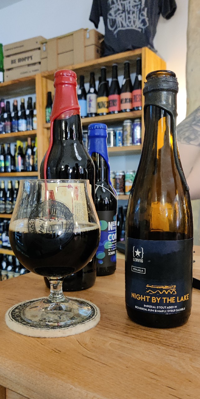 Night By The Lake By Rackhouse, Norway