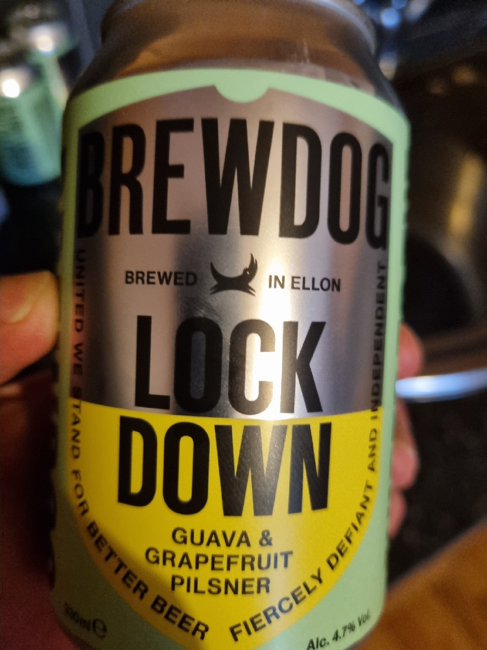 Lock Down Guava & Grapefruit Pilsner, Scotland