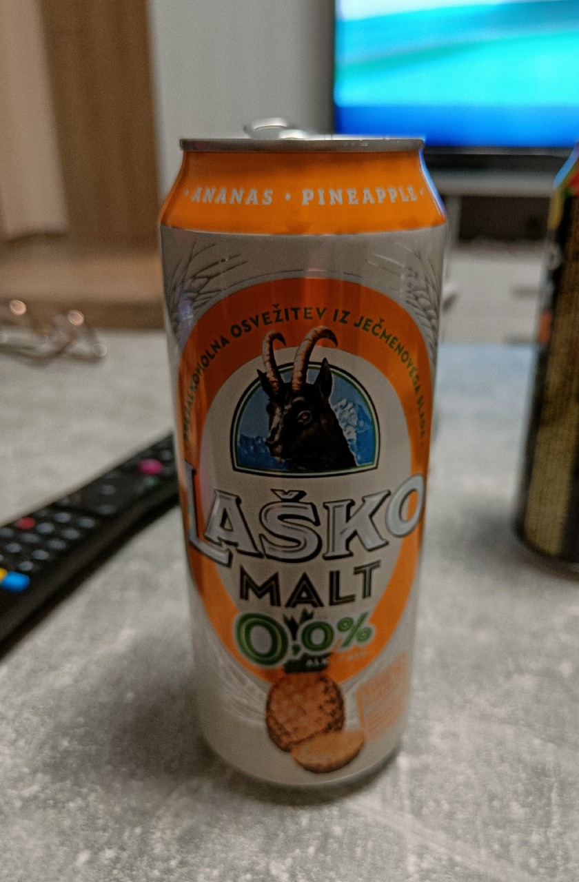 Laško Malt 0,0% Ananas, Slovenia