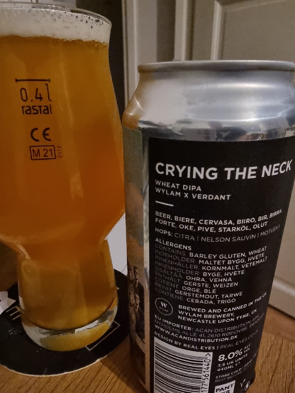 Crying the Neck, England