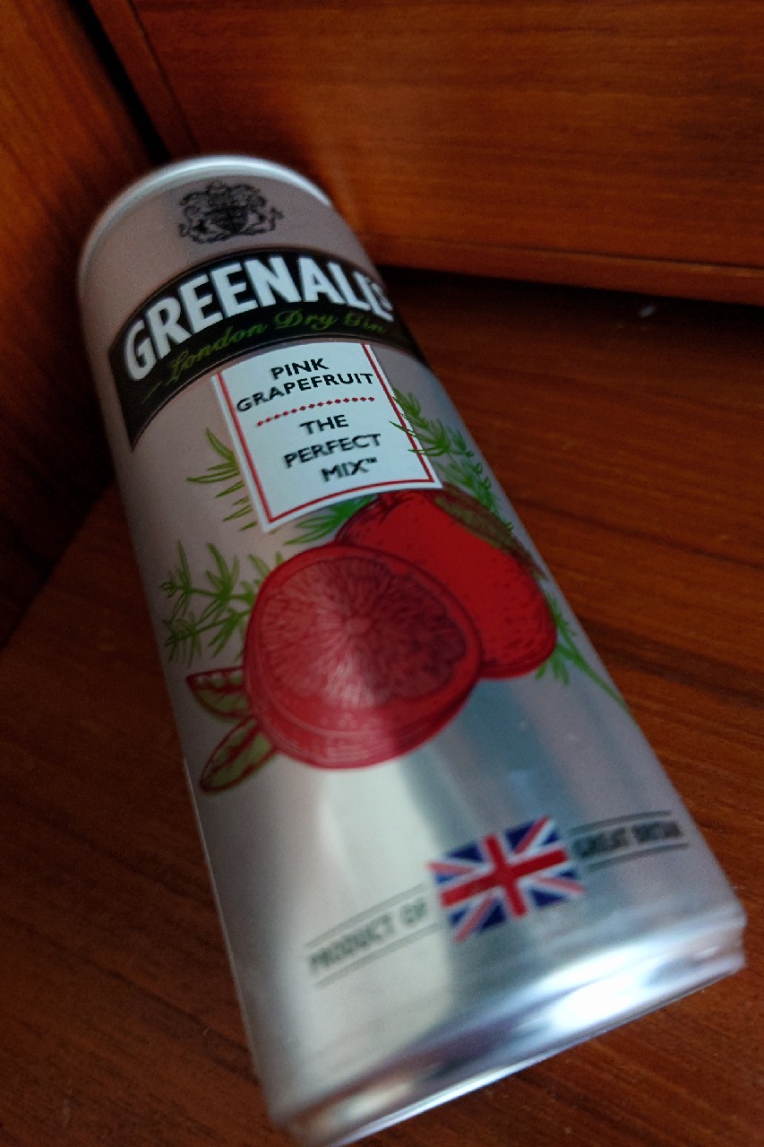 Greenall's Pink Grapefruit, England