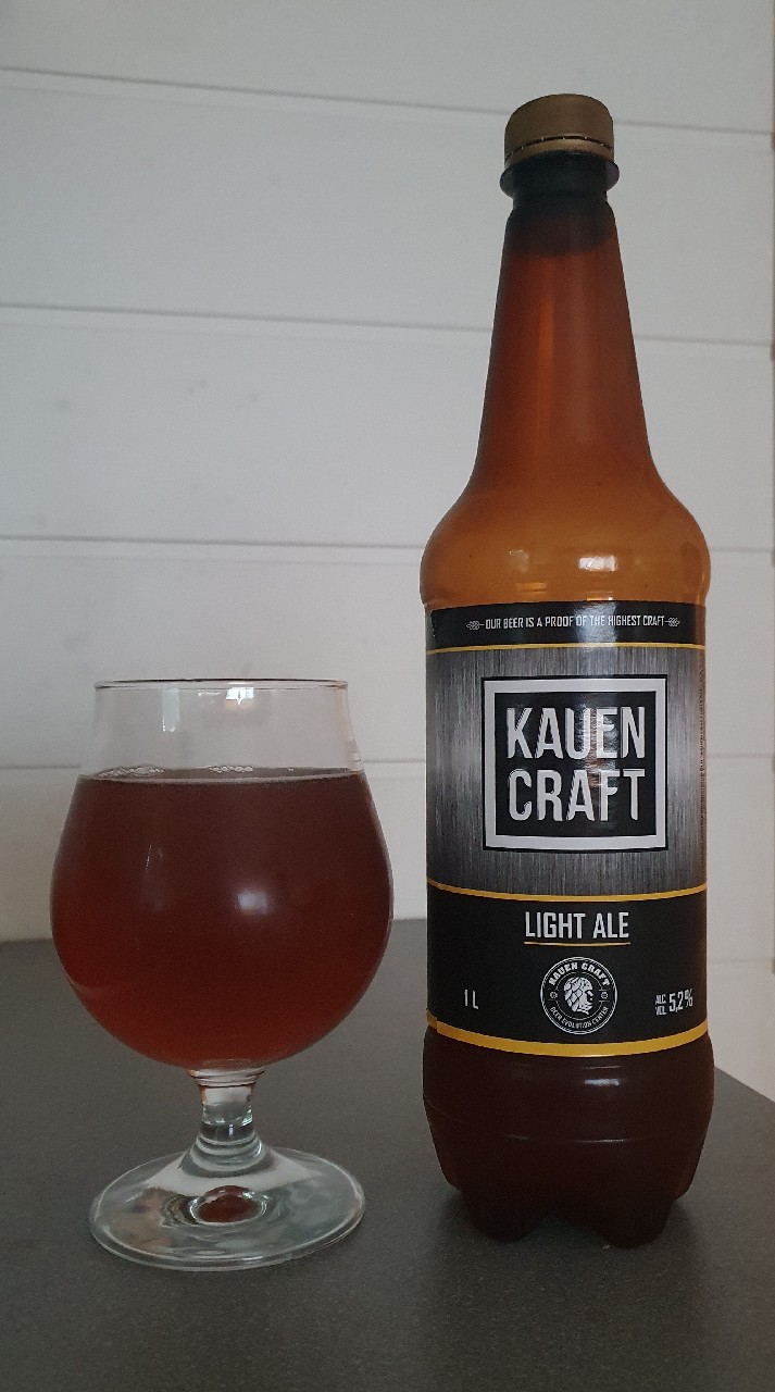 kauen craft light ale, Lithuania