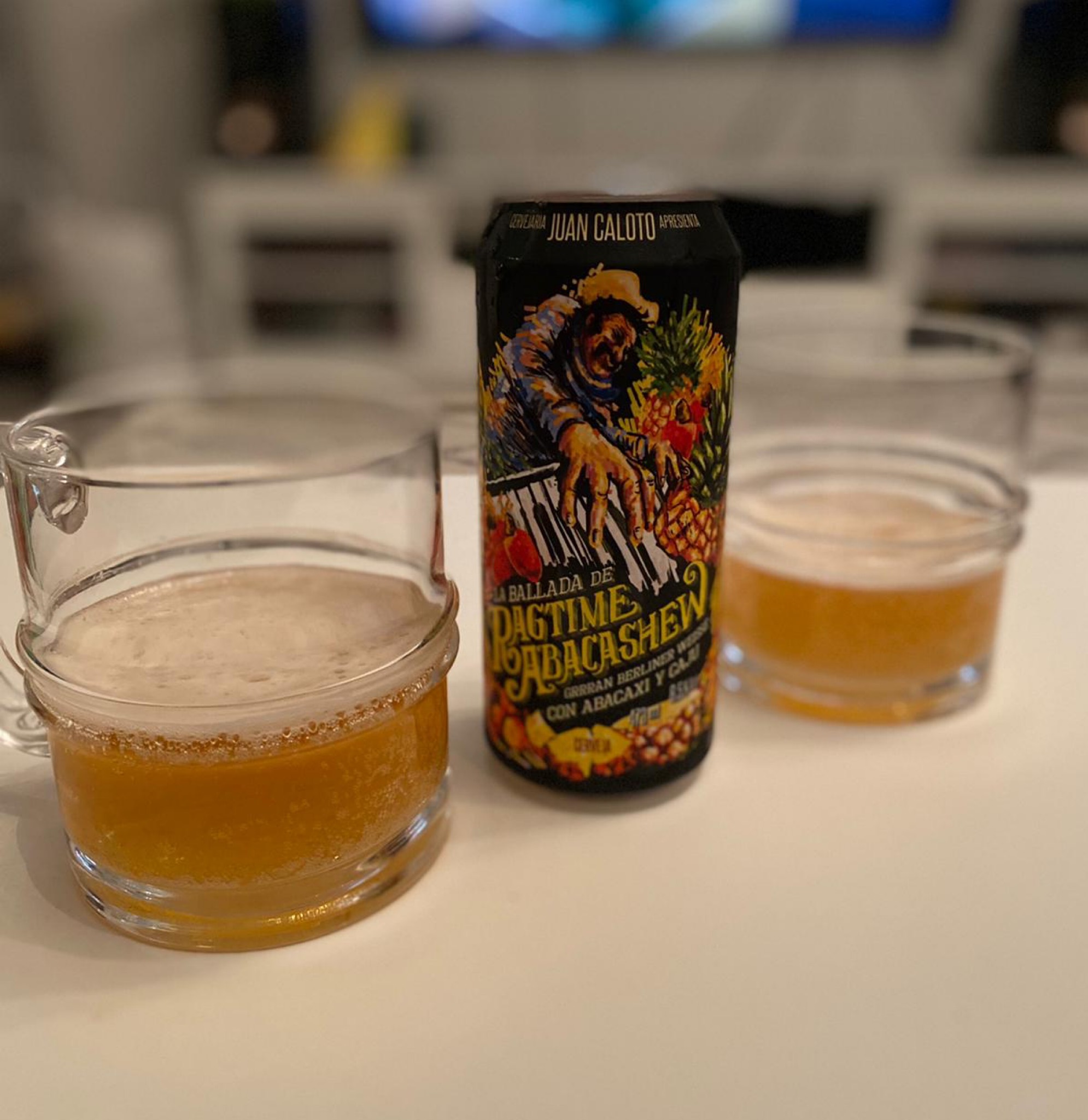 La Ballada De Ragtime Abacashew, Cervejaria Juan Caloto