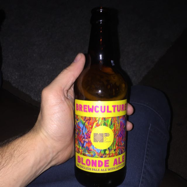 Brewculture Blonde Ale, England