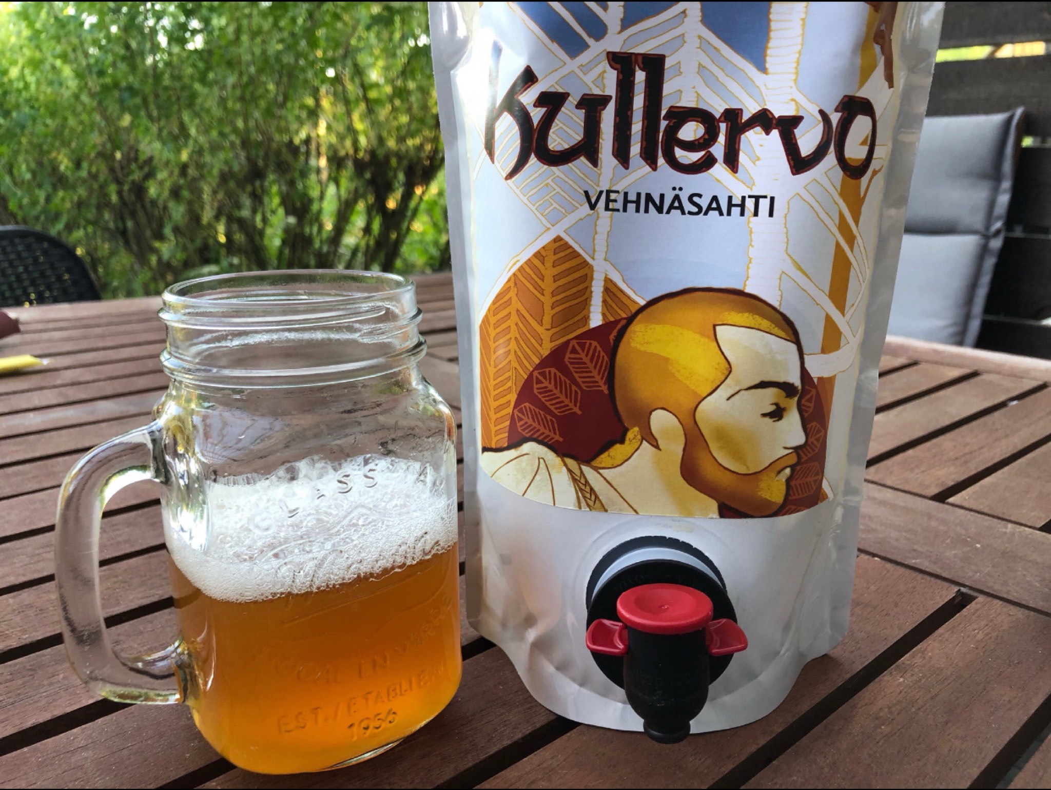Kullervo Vehnäsahti 7.5 %, Finland