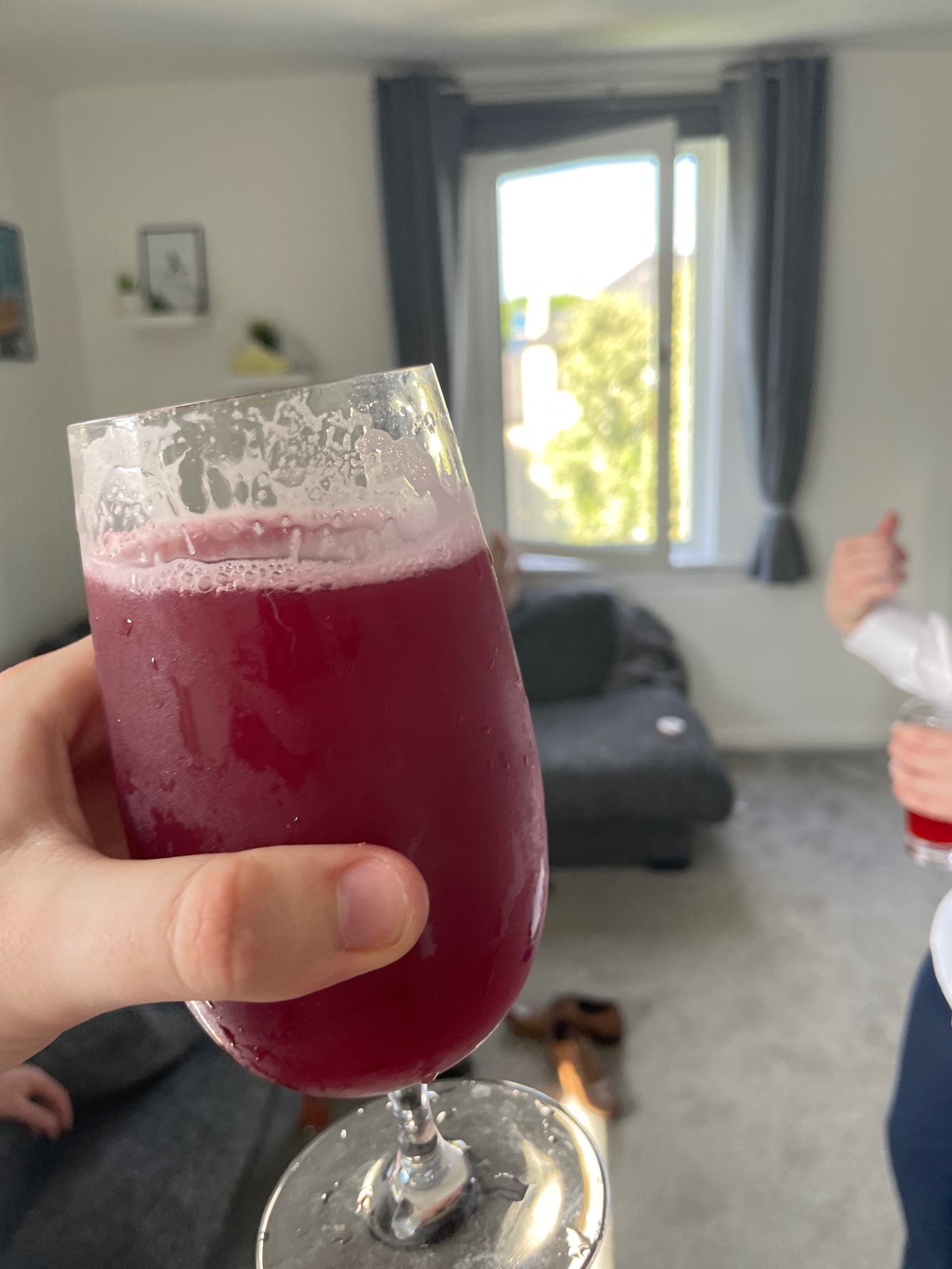 The sky was purple, Scotland