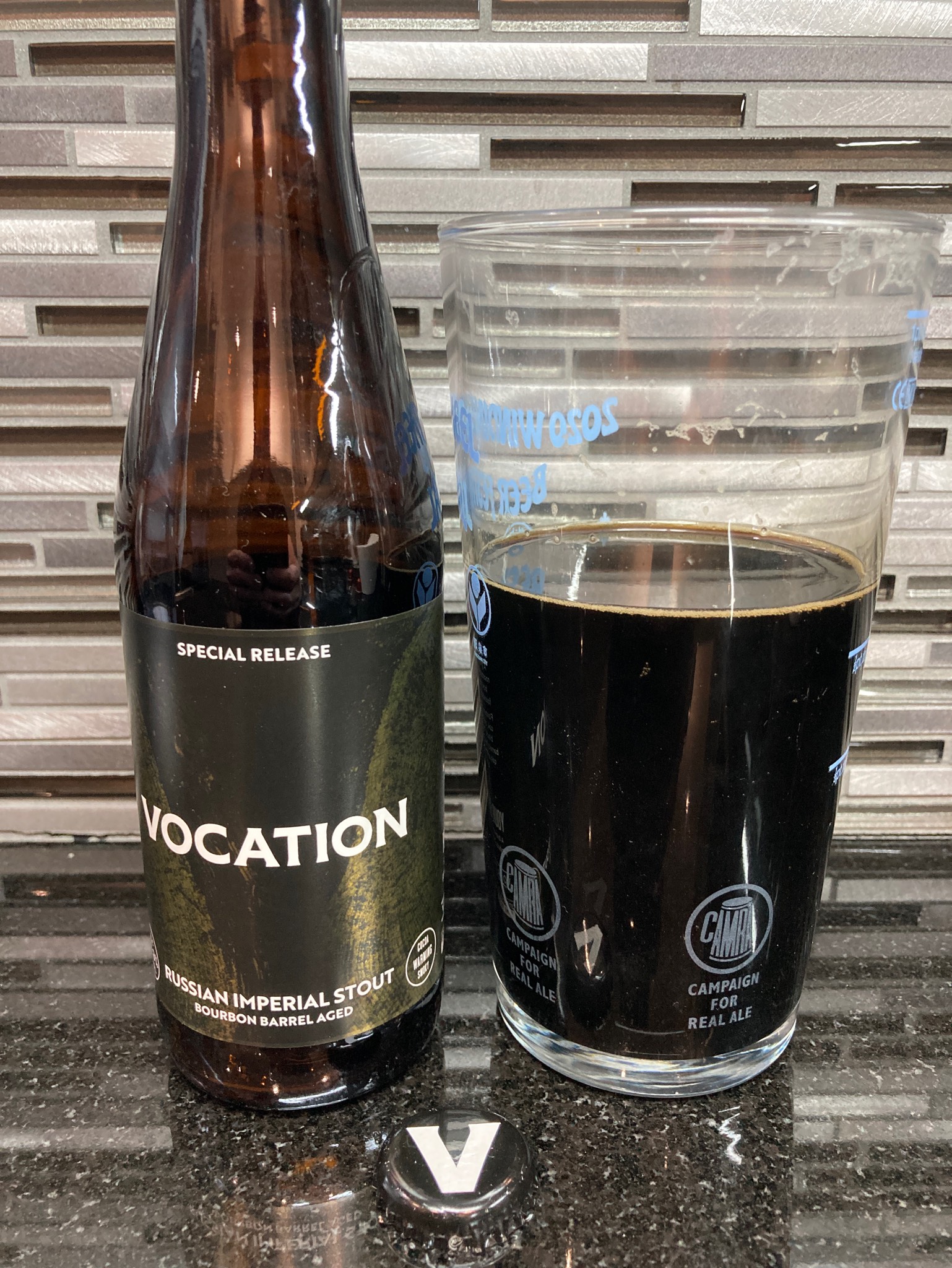 Russian Imperial Stout Bourbon Barrel Aged, England