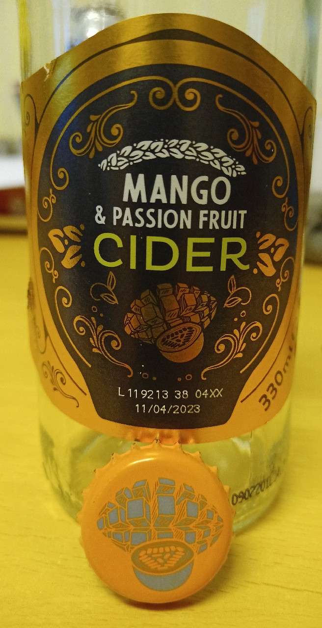 Mango & Passion Fruit Cider, England