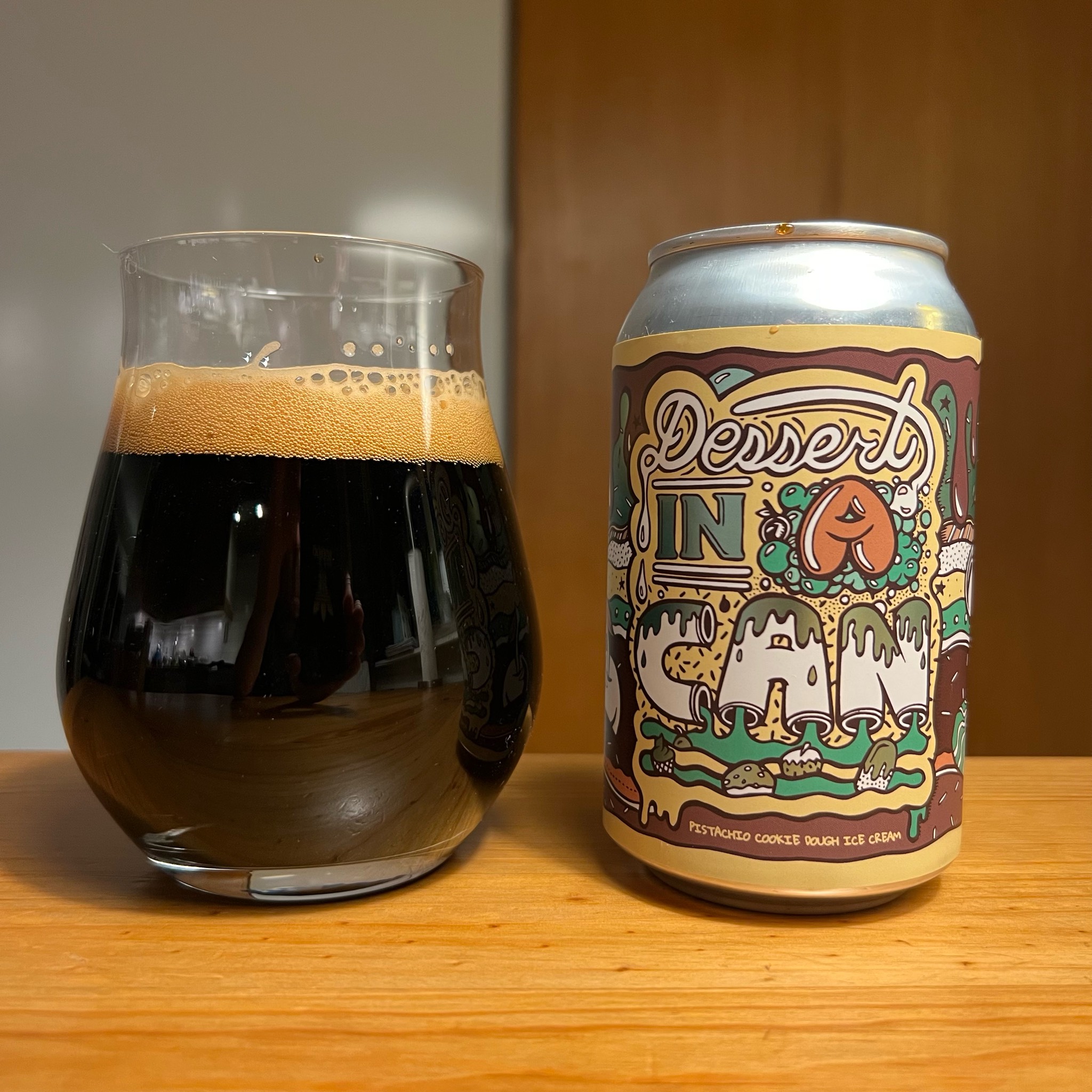 Dessert In A Can - Pistachio Cookie Dough Ice Cream, Norway