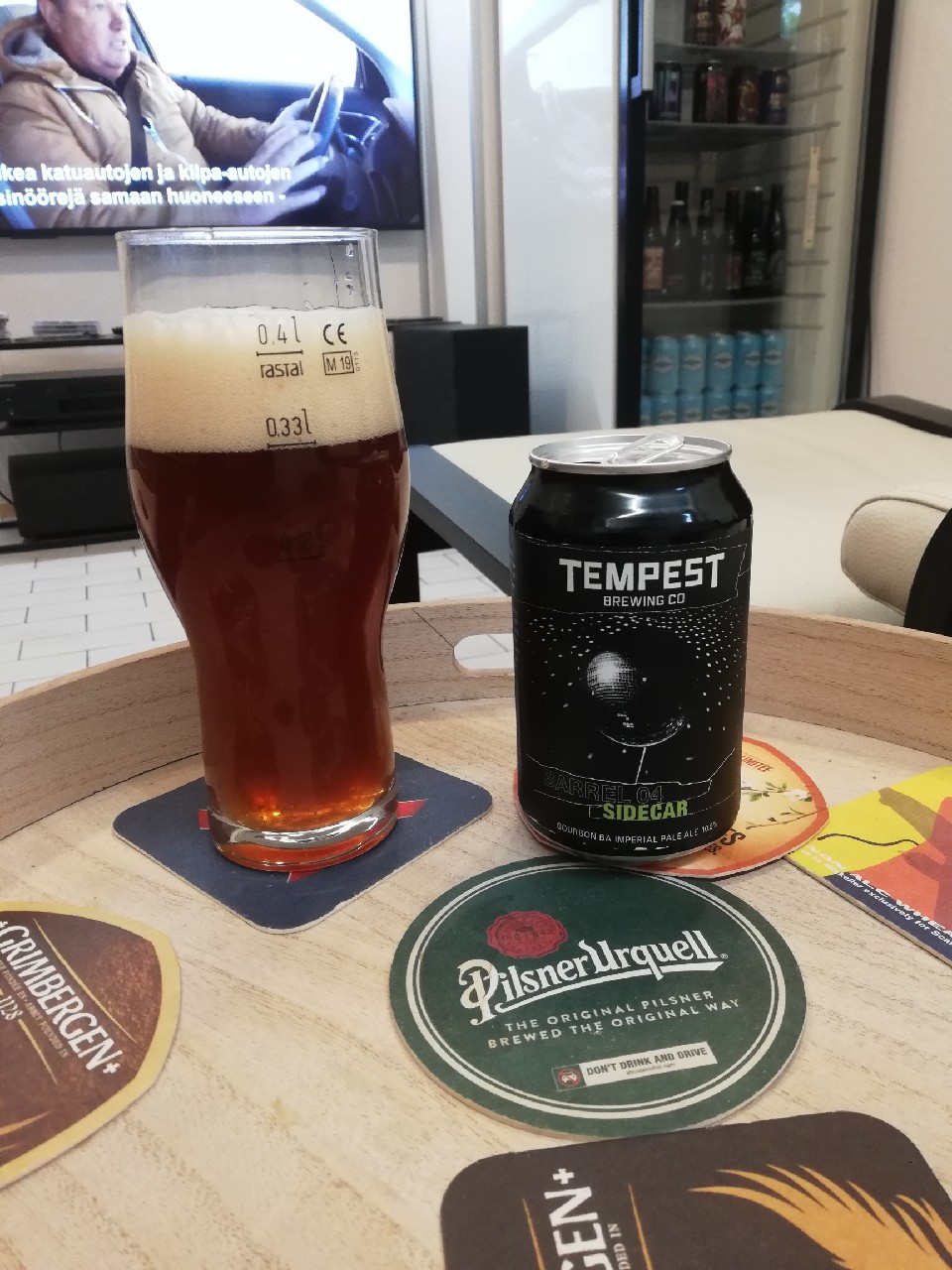 Barrel 04 Sidecar, Scotland