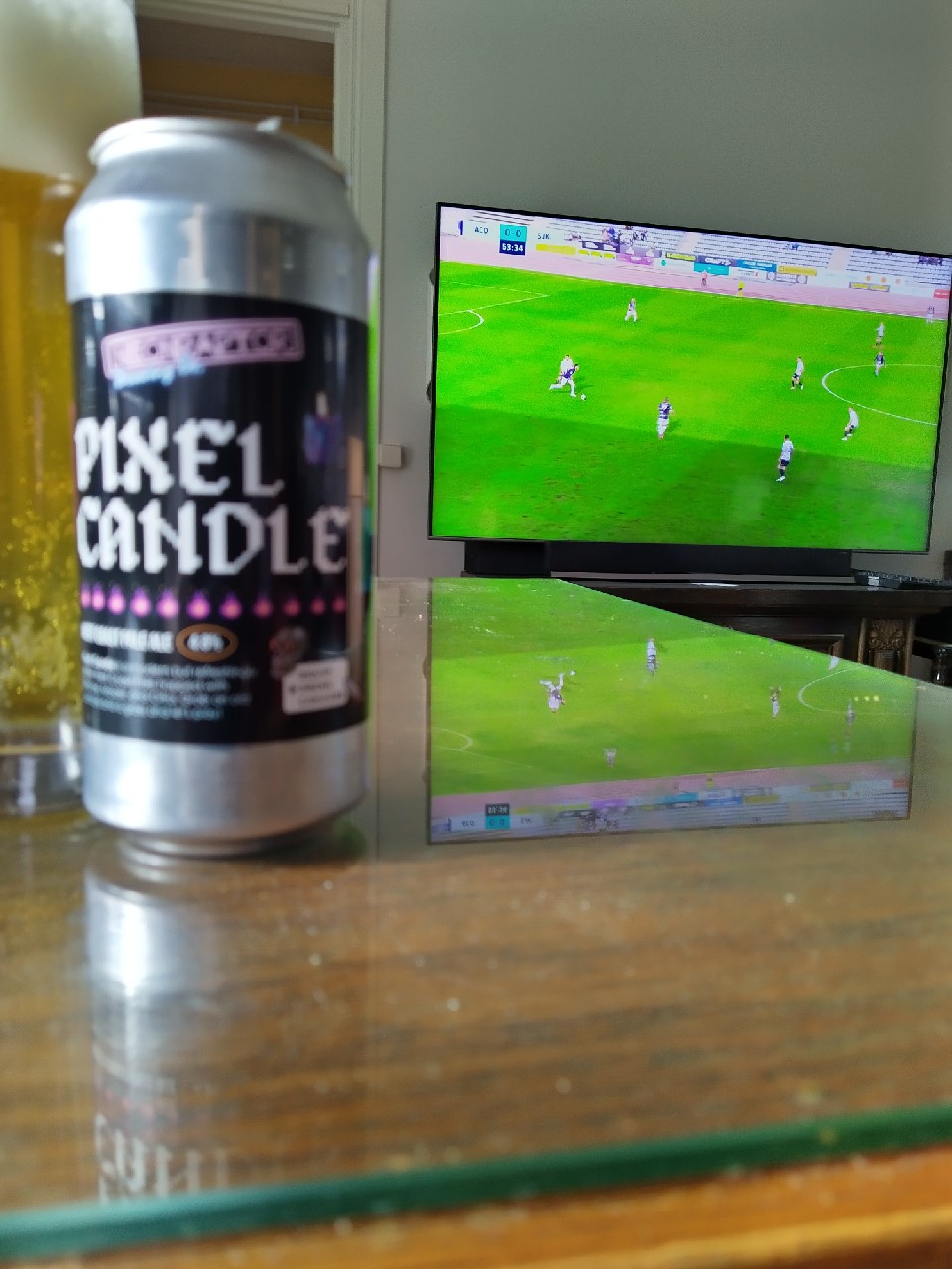 Pixel candle, England