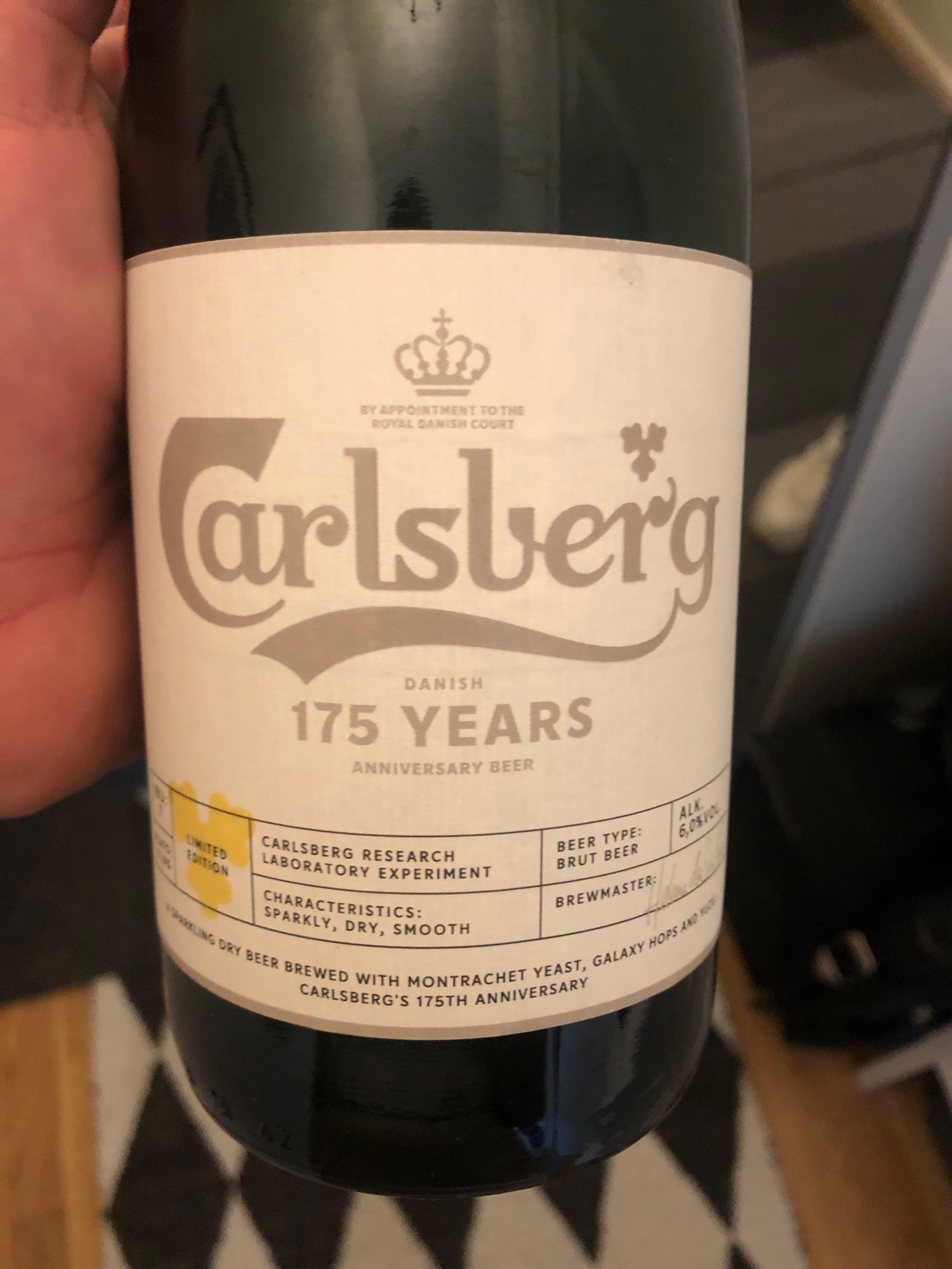 Carlsberg 175 Years Anniversary Beer, Denmark