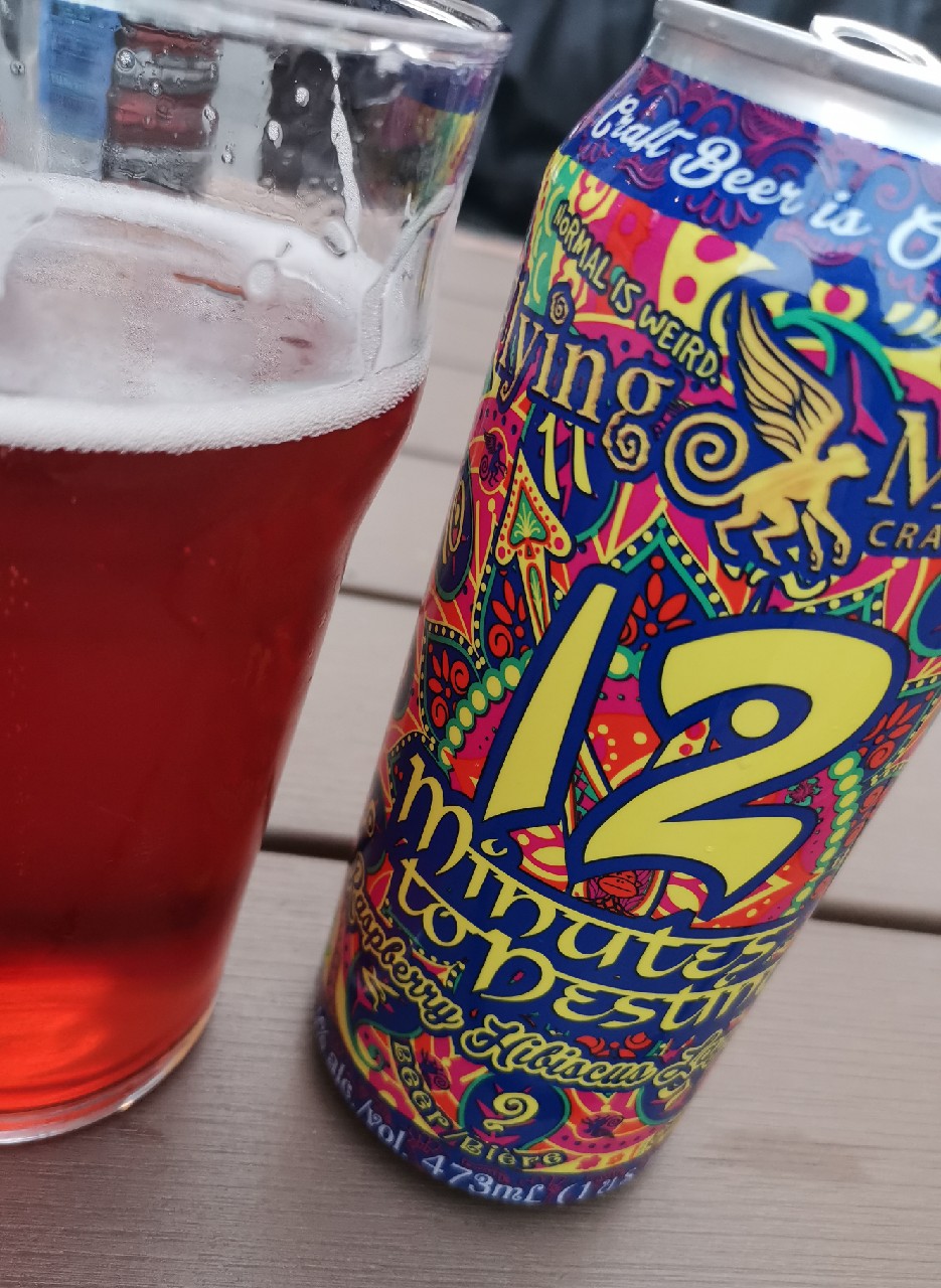 12 Minutes To Destiny: Hibiscus Pale Lager, Canada