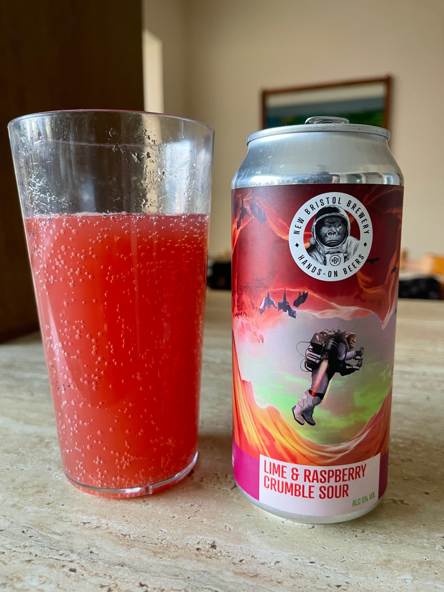 Lime & Raspberry Crumble, England