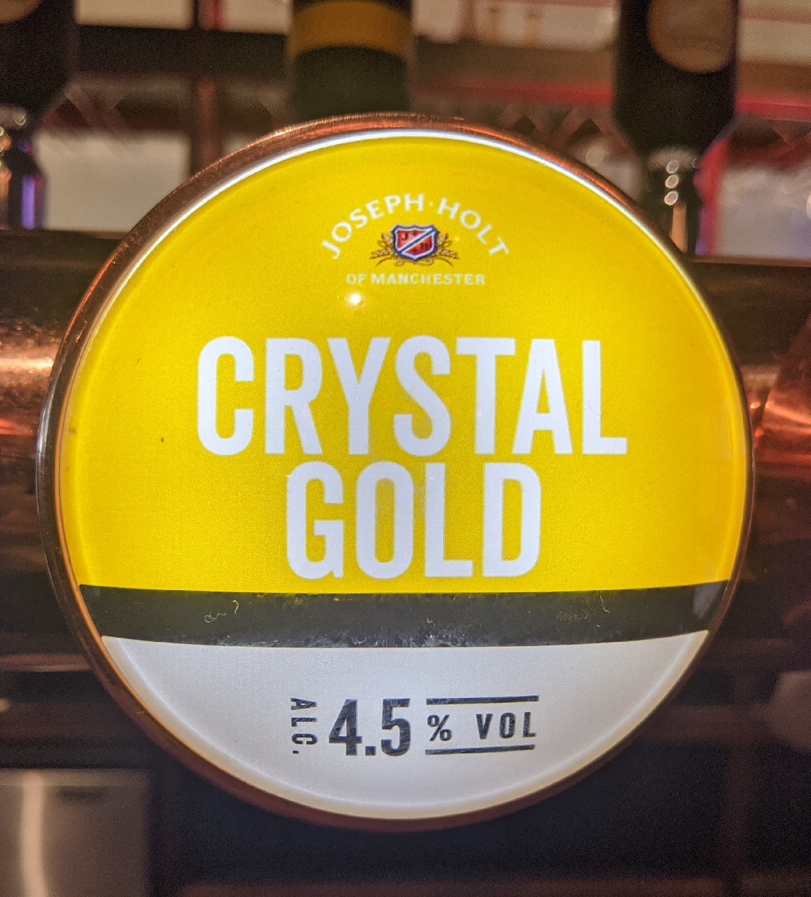 crystal gold, England