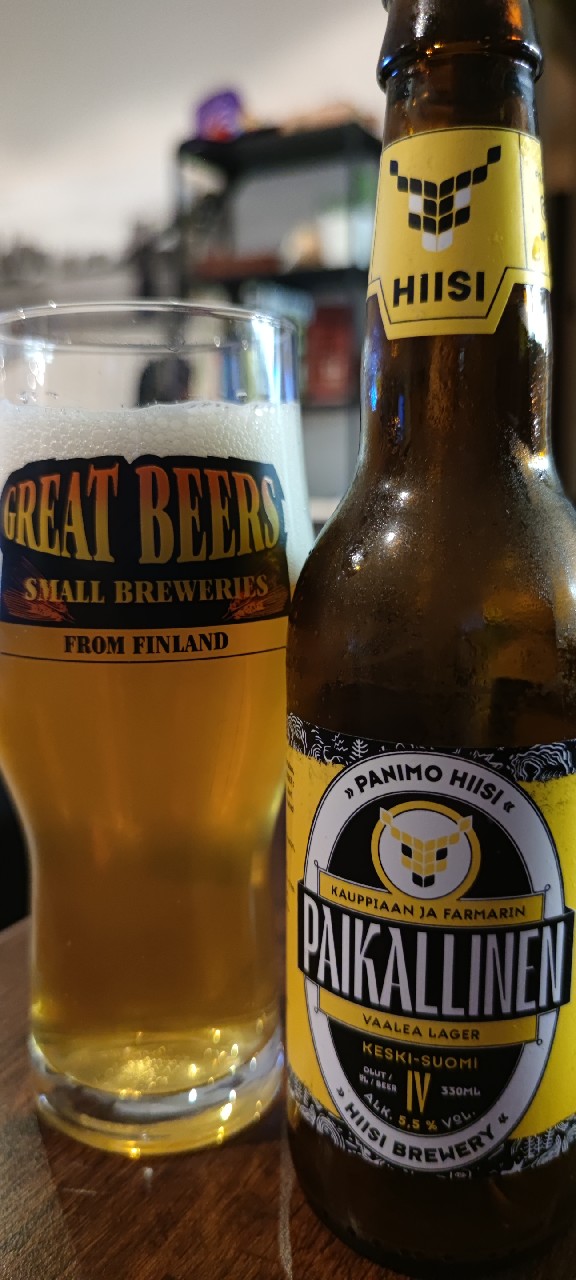 PAIKALLINEN Vaalea Lager, Finland