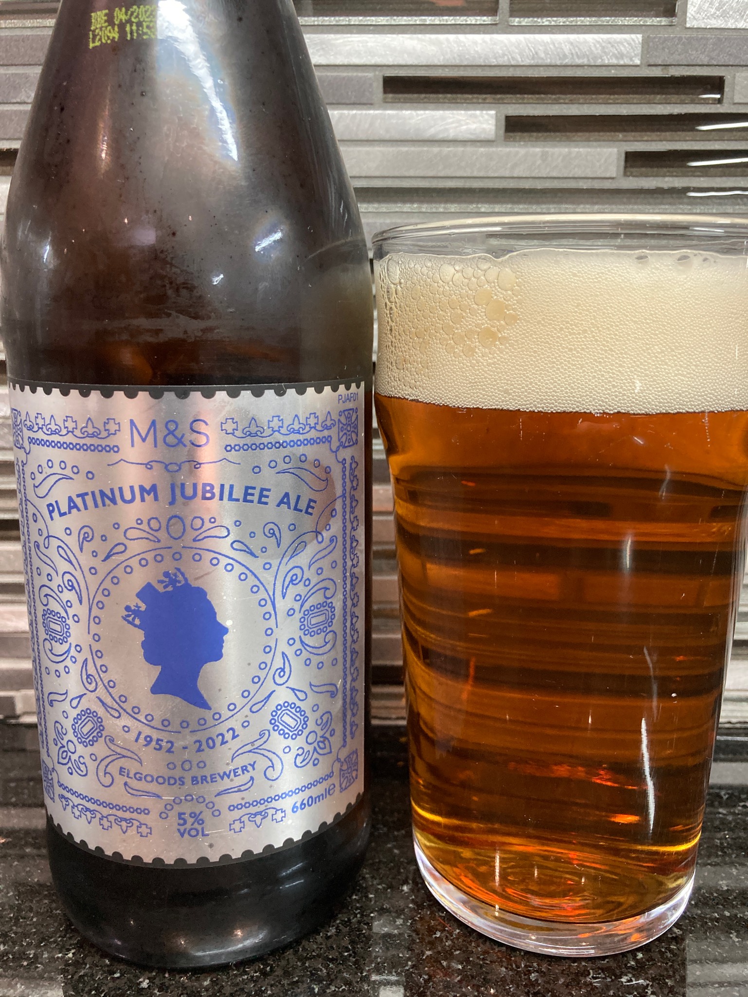 Platinum jubilee ale, England