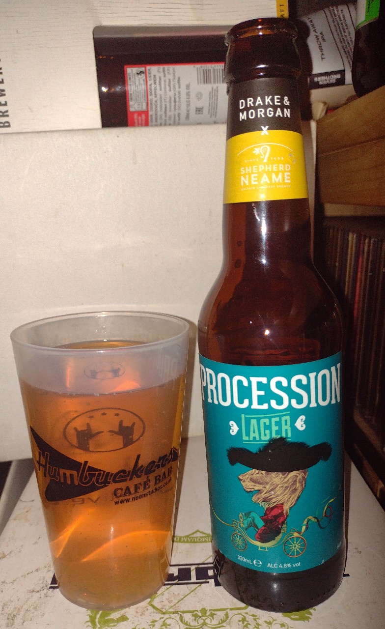 Procession lager, England