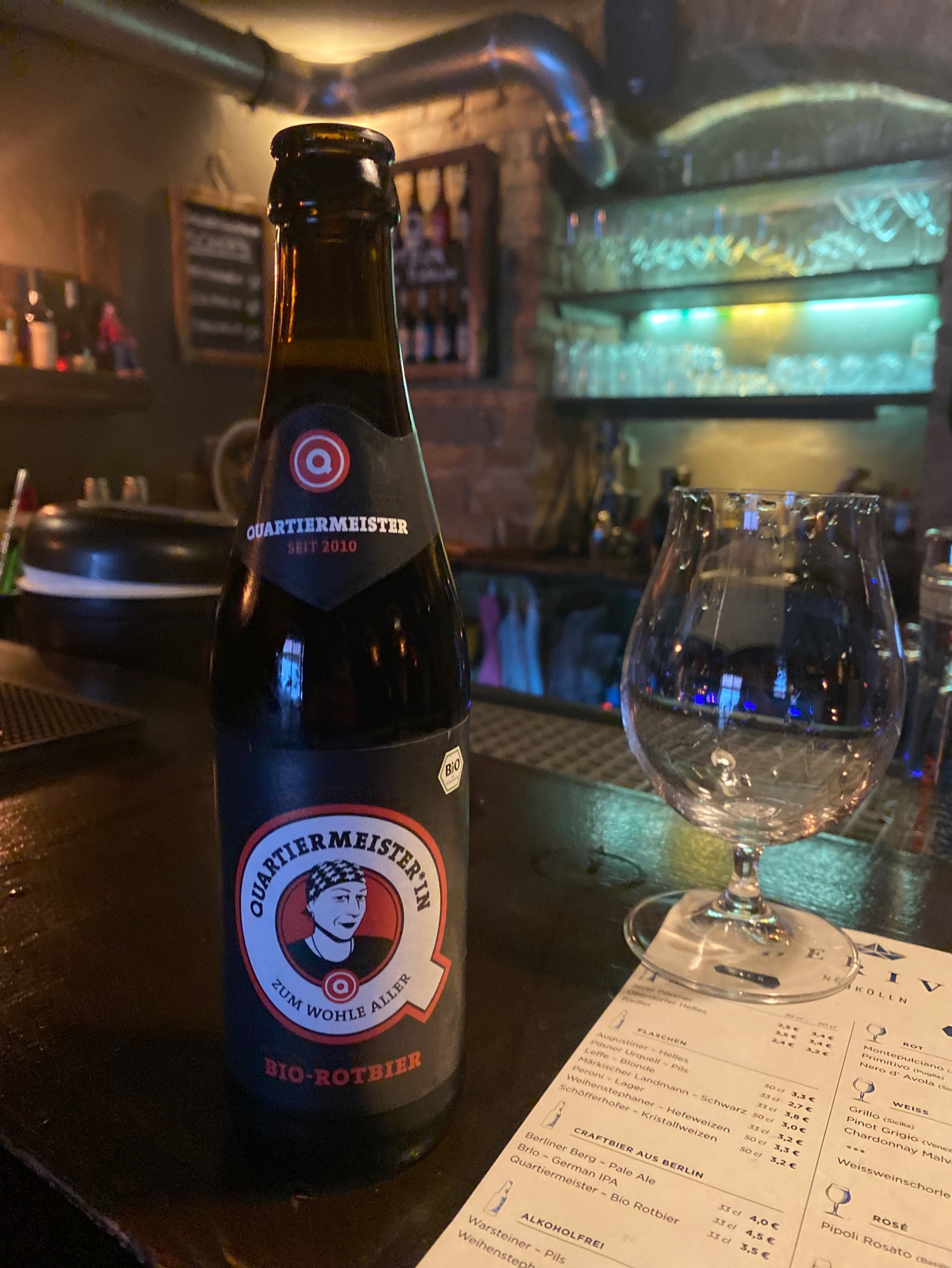 Quartiermeister Bio-Rotbier, Germany