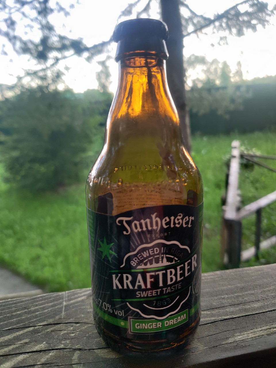 Tanheiser Kraftbeer Cannabis & Ginger, Latvia