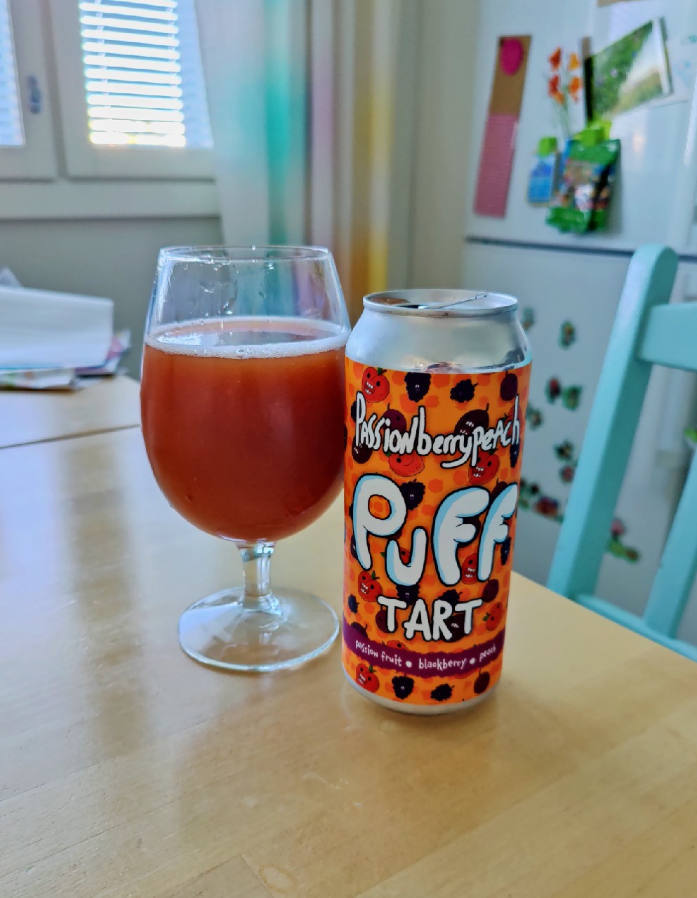 Passion berry Peach Puff Tart, United States