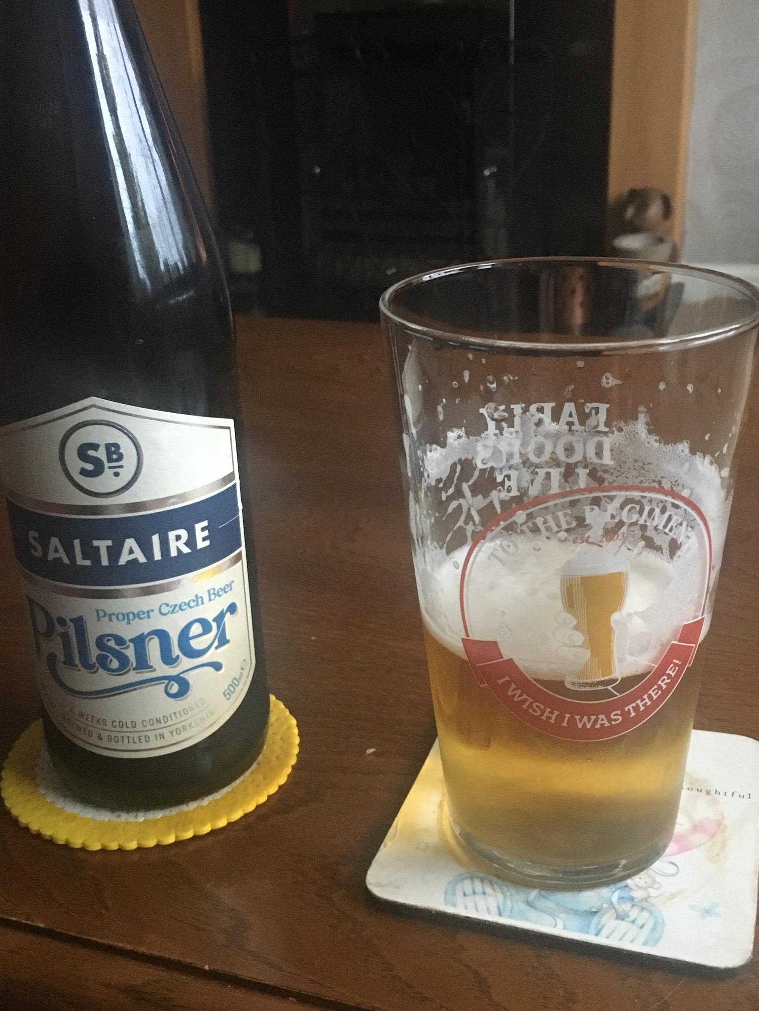 Pilsner Proper Czech Beer, England