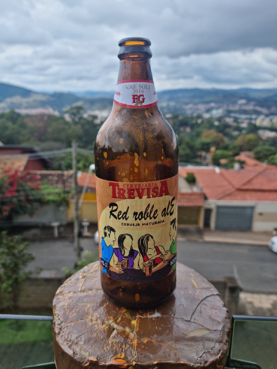 trevisa red roble ale - barrel aged, Brazil