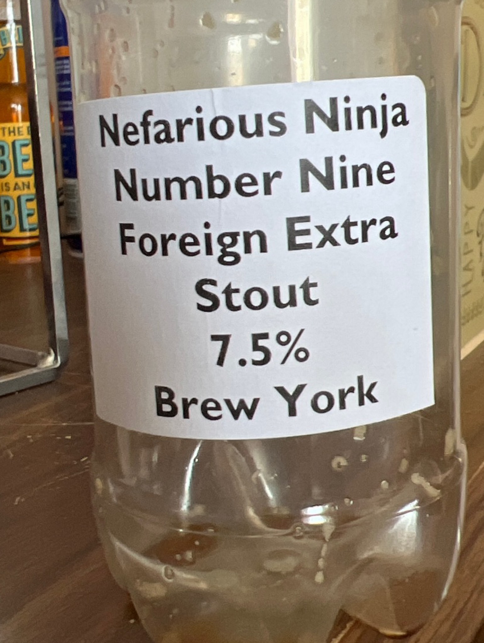 Nefarious Ninja No. 9, England