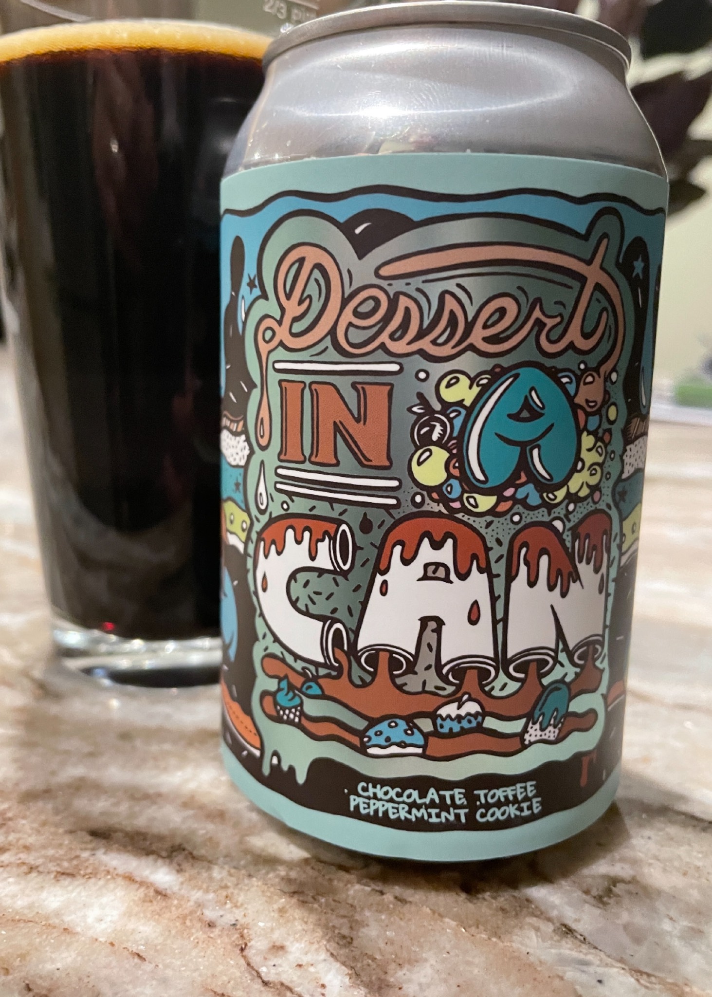 Dessert In A Can - Chocolate Toffee Peppermint Cookie, Norway