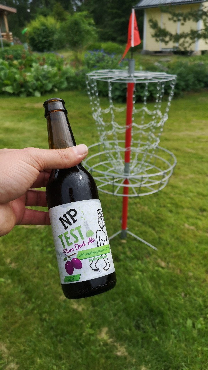 NP Test Plum Dark Ale, Finland