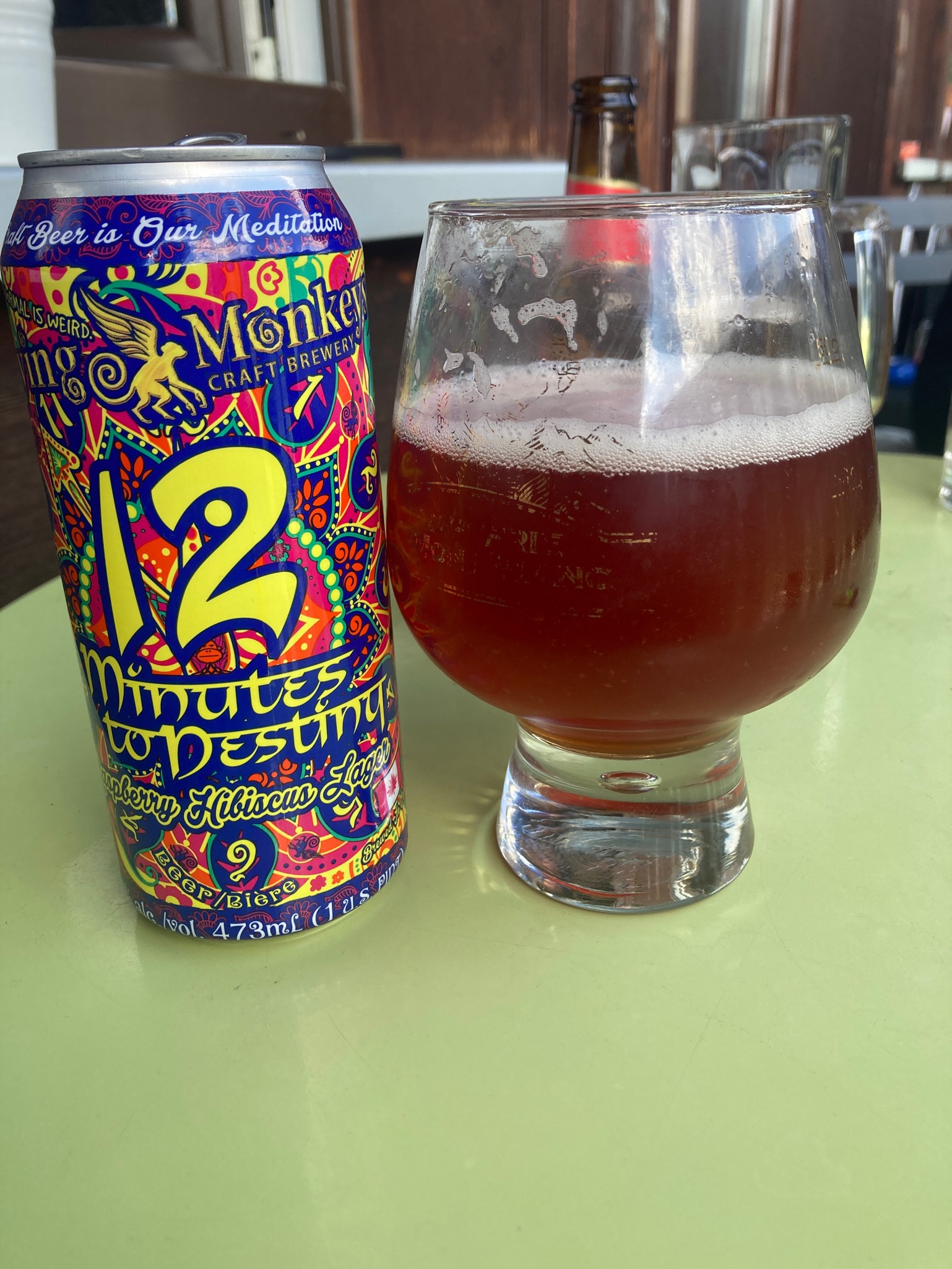 12 Minutes To Destiny: Hibiscus Pale Lager, Canada