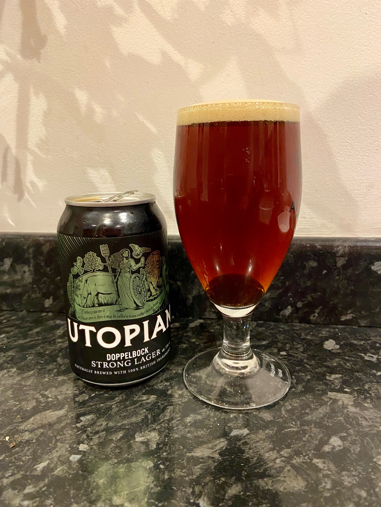 Doppelbock Strong Lager, England