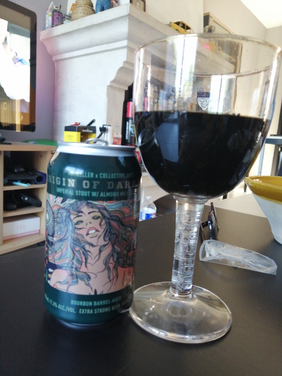 Origin Of Darkness: Imperial Stout w/ Almond Milk & Coffee, Canada
