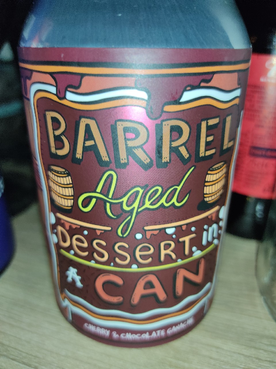 Barrel Aged Dessert In A Can - Cherry & Chocolate Ganache, Norway