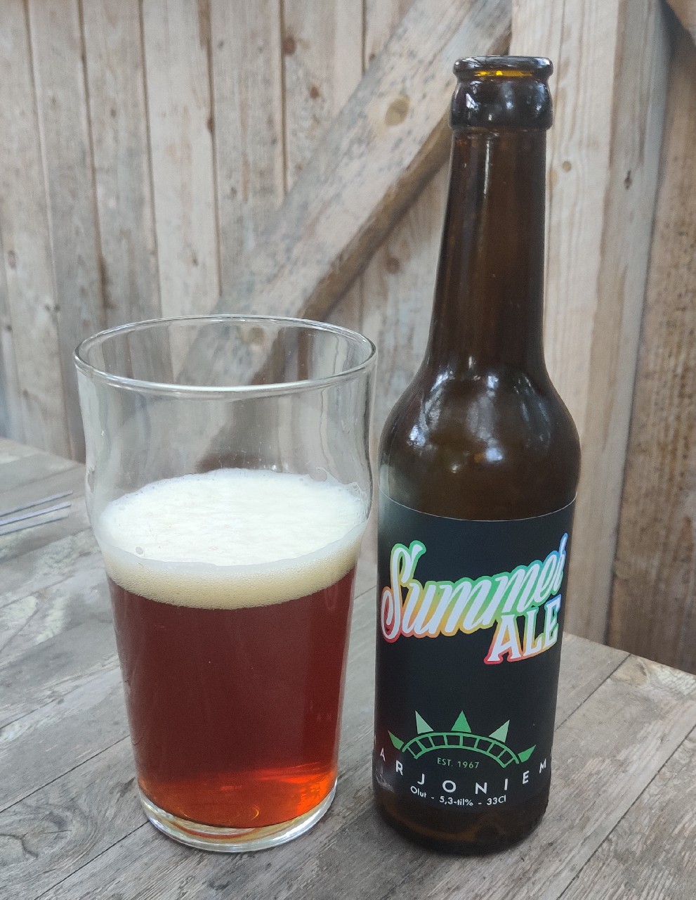 Marjoniemi summer ale, Finland