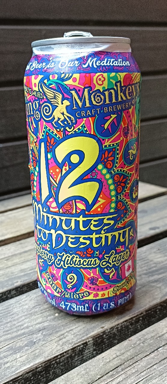 12 Minutes To Destiny: Hibiscus Pale Lager, Canada