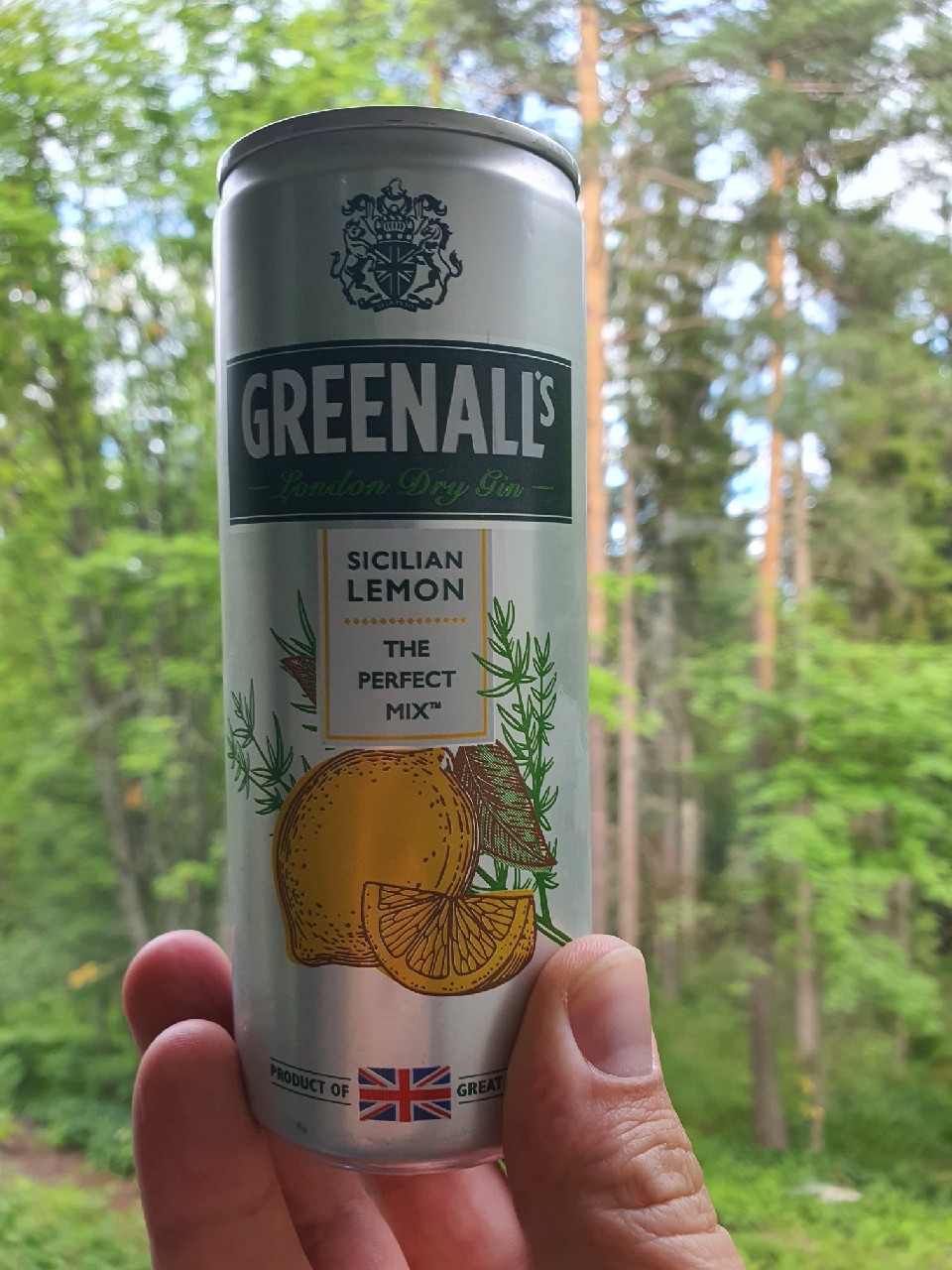 Greenall's Sicilian Lemon, England