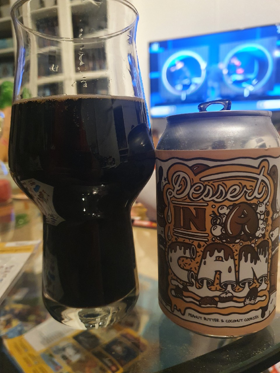 Dessert In A Can - Peanut Butter & Coconut Cookies, Norway