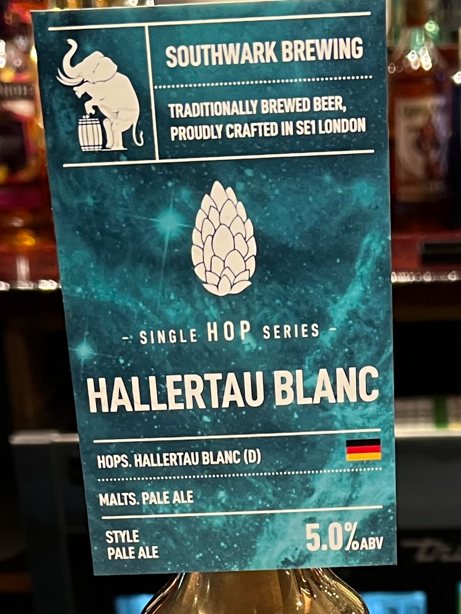 Single Hop Series - Hallertau Blanc, England