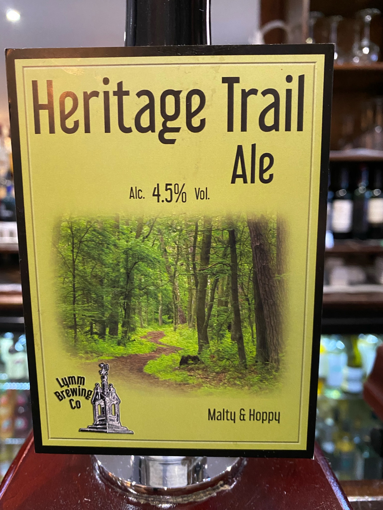 Heritage Trail Ale, Lymm Brewing Company