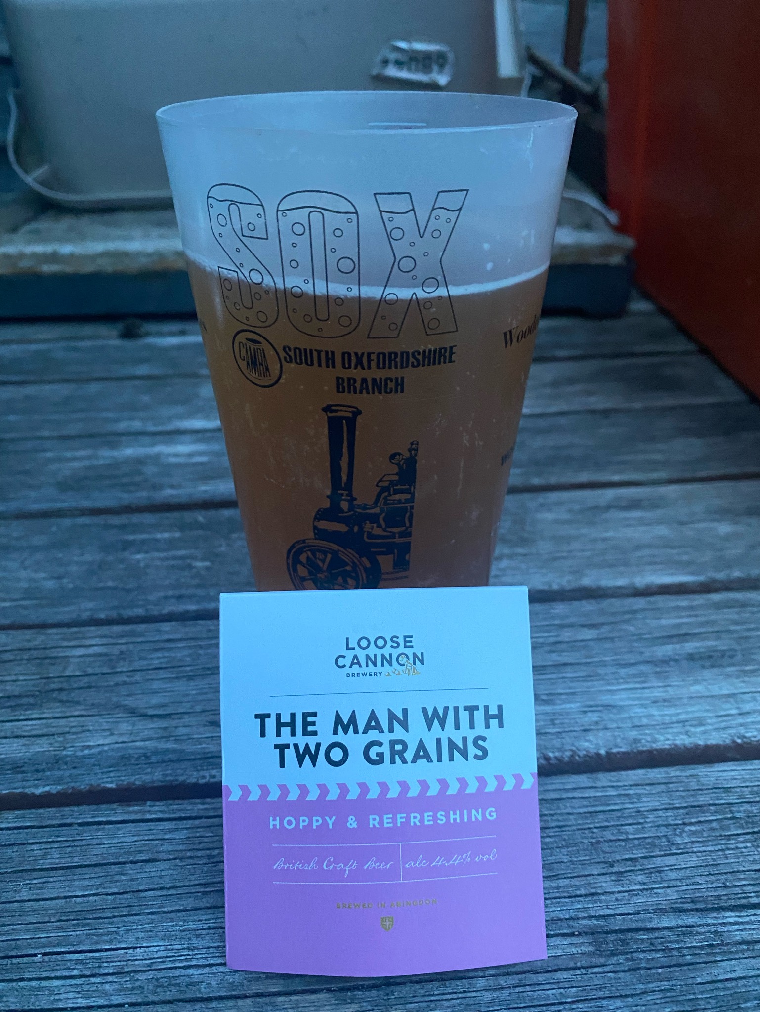 The Man with Two Grains, England