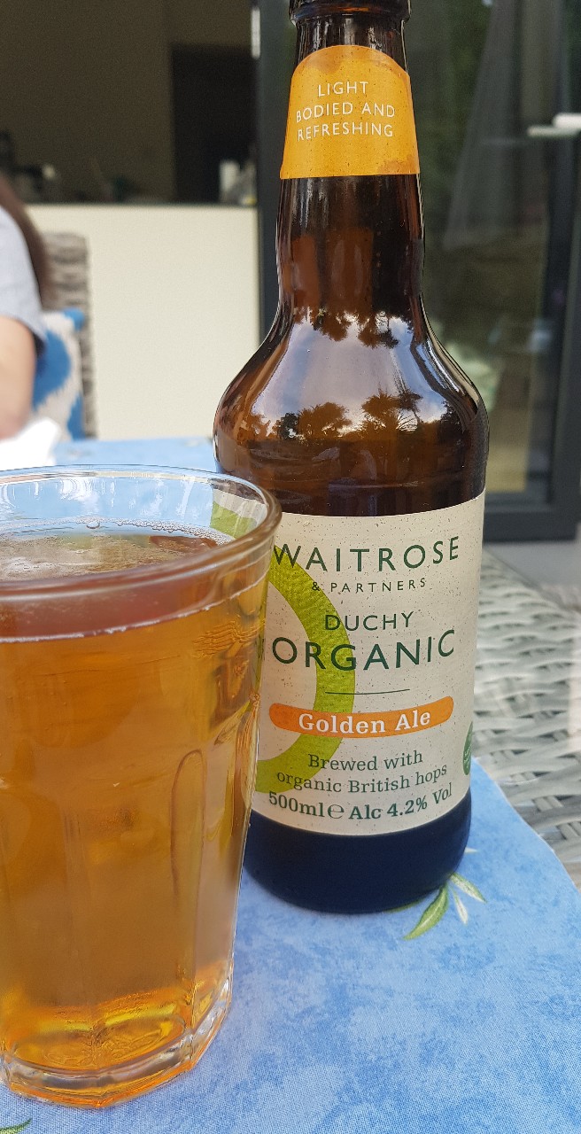 Duchy Organic Golden Ale, England