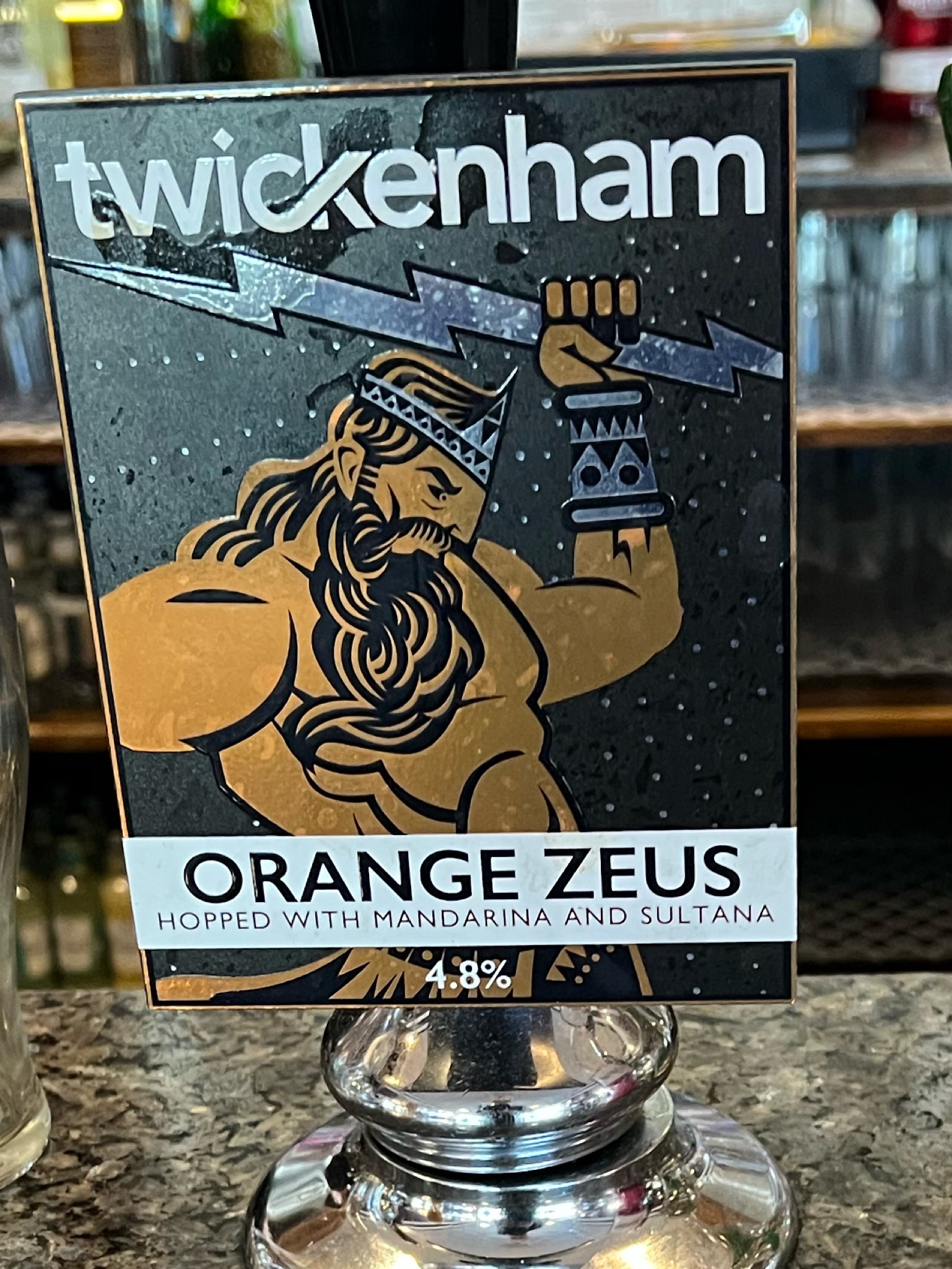 Orange Zeus, England
