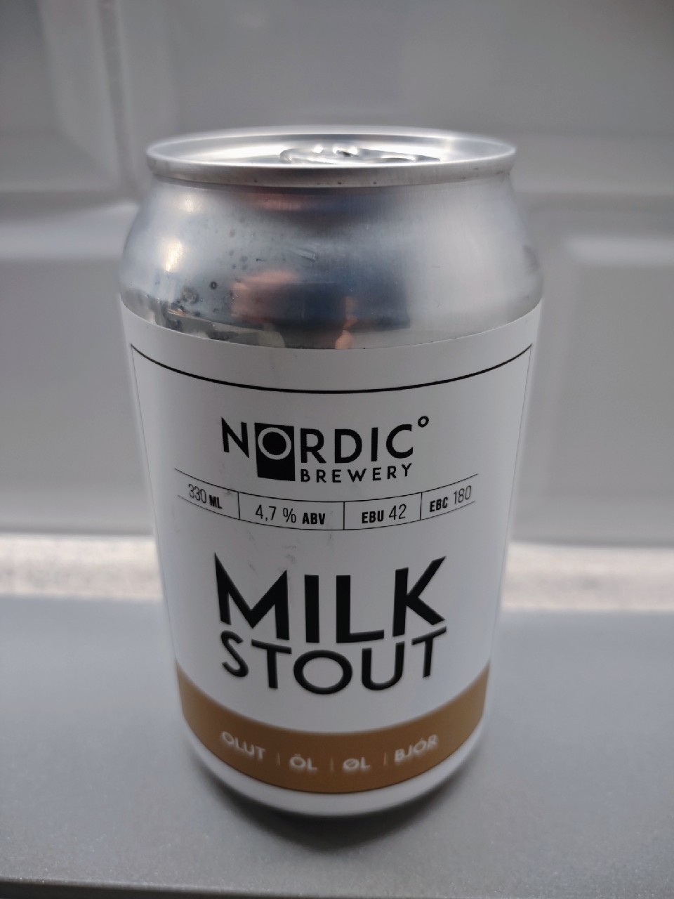 Nordic Brewery Milk Stout 4,7 %, Finland